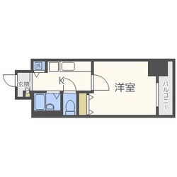 グラマシー心斎橋東の物件間取画像